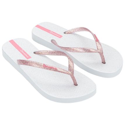 Chinelo Feminino Ipanema Glitter - 26481 - Branco/glitter Misto - Atacado