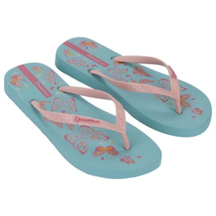 Chinelo Feminino Ipanema Oasis - 26571 - Azul Claro/rosa - Atacado