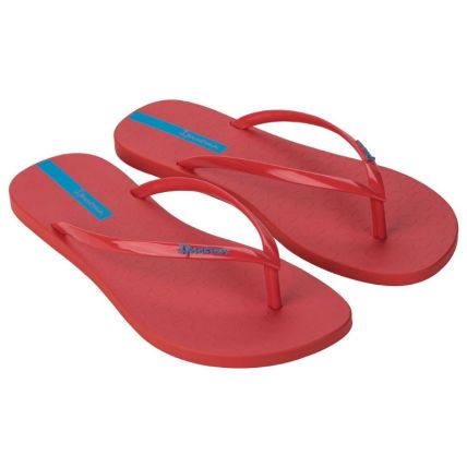 Chinelo Feminino Ipanema Easy - 26770 - Vermelho/azul - Atacado