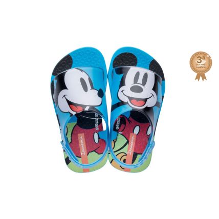 Sandalia Baby Ipanema Sweet Disney - 26796 - Azul/branco/verde - Atacado
