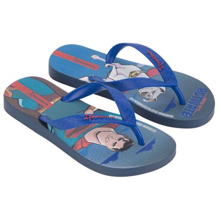 Chinelo Infantil Ipanema Super Pets - 27027 - Azul/vermelho/azul - Atacado
