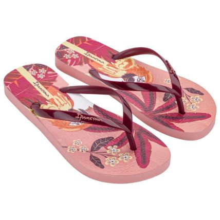 Chinelo Feminino Ipanema Orla - 27036 - Rosa/vermelho/amarelo - Atacado