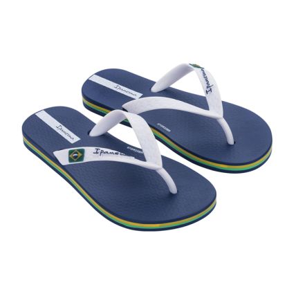 Chinelo Infantil Ipanema Brasil - 27045 - Azul/branco - Atacado