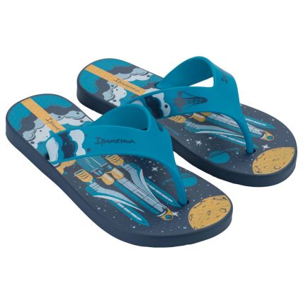 Chinelo Infantil Ipanema Deck City - 27114 - Azul/azul/amarelo - Atacado