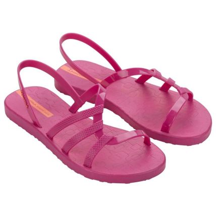 Sandalia Feminina Ipanema Diversa - 27234 - Rosa/laranja - Atacado