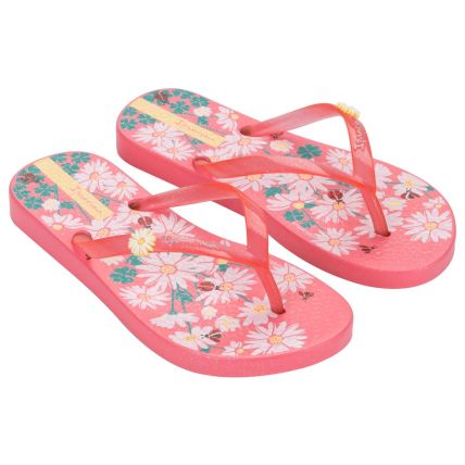 Chinelo Infantil Ipanema Garden Shine - 27273 - Rosa/glitter/branco - Atacado