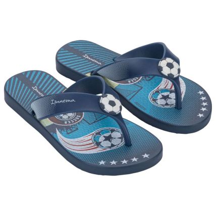 Chinelo Infantil Ipanema Sporty - 27277 - Azul/azul/branco - Atacado