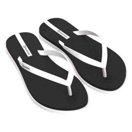 Chinelo Feminino Ipanema Rio - 27314 - Branco/preto - Atacado