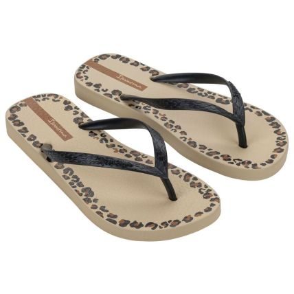 Chinelo Feminino Ipanema Day - 27321 - Bege/preto/marrom - Atacado