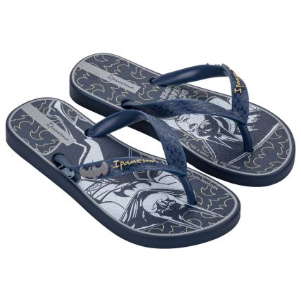 Chinelo Infantil Ipanema Super Pets - 27361 - Azul/amarelo/branco - Atacado