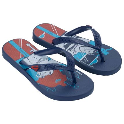Chinelo Infantil Ipanema Super Pets - 27361 - Azul/azul/vermelho - Atacado