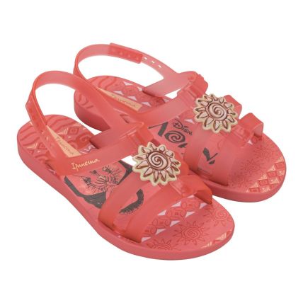 Sandalia Infantil Ipanema Disney - 27372 - Rosa/rosa/amarelo - Atacado