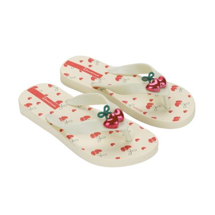 Chinelo Infantil Ipanema Belle Ii - 27395 - Bege/bege/vermelho - Atacado