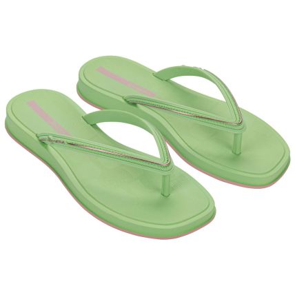 Chinelo Feminino Ipanema Glow - 27398 - Verde Medio/verde - Atacado