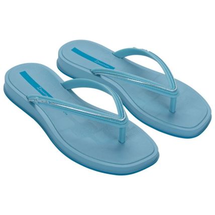 Chinelo Feminino Ipanema Glow - 27398 - Azul Claro/azul/prata - Atacado