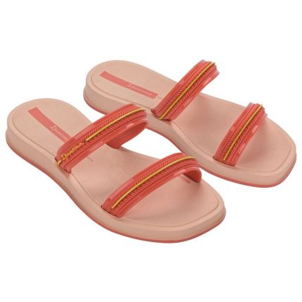 Chinelo Slide Infantil Ipanema Glow - 27401 - Bege/laranja/dourado - Atacado