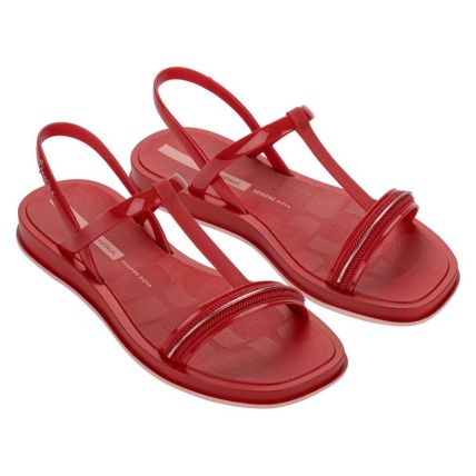 Sandalia Feminina Ipanema Glow - 27402 - Vermelho/vermelho/rosa - Atacado