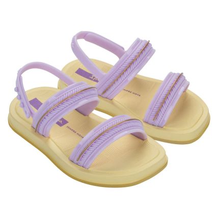 Sandalia Baby Ipanema Glow - 27404 - Amarelo/lilas/dourado - Atacado