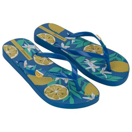 Chinelo Feminino Ipanema Fun Vibes - 27410 - Azul/amarelo - Atacado