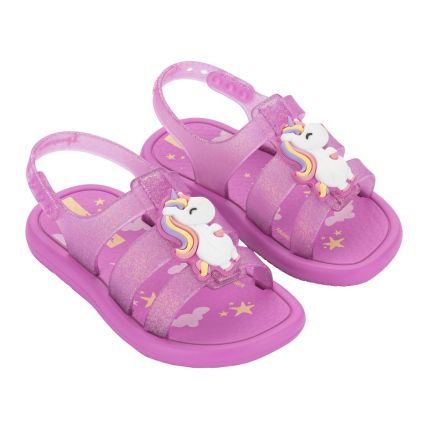 Sandalia Baby Ipanema Fantasy - 27416 - Lilas/glitter/branco - Atacado