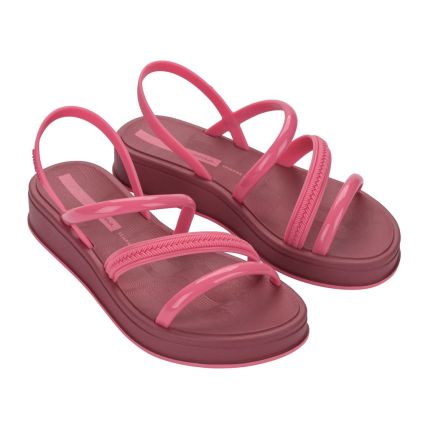 Sandalia Feminina Ipanema Glow Up - 27418 - Rosa Medio/rosa - Atacado