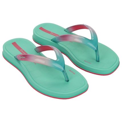 Chinelo Infantil Ipanema Glow Trendy - 27422 - Azul/rosa/bege - Atacado