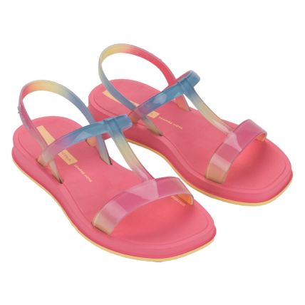 Sandalia Infantil Ipanema Glow Trendy - 27424 - Rosa/azul/amarelo - Atacado