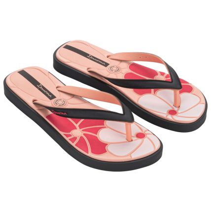 Chinelo Feminino Ipanema Classic Comfy - 27429 - Preto/bege/rosa - Atacado