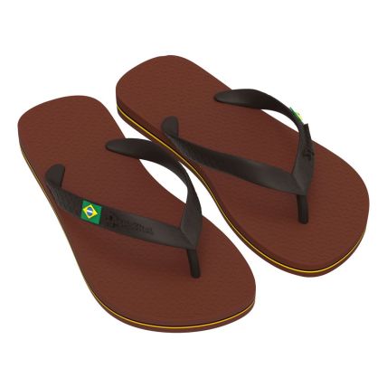 Chinelo Masculino Ipanema Brasil Light - 27453 - Marrom/marrom Escuro - Atacado