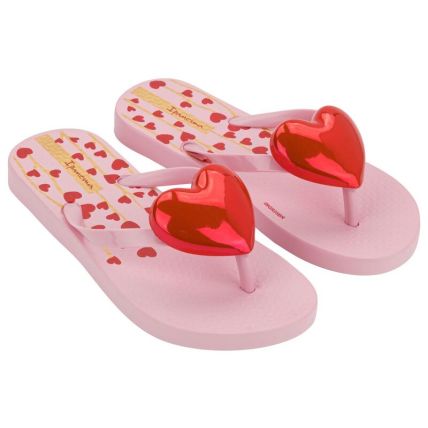 Chinelo Infantil Ipanema Belle Amour - 27473 - Rosa/rosa/vermelho - Atacado