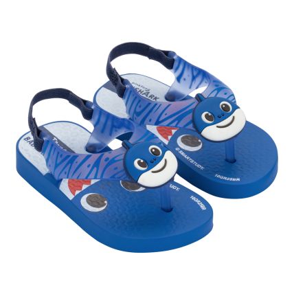 Sandalia Baby Ipanema Baby Shark Play - 27478 - Azul/azul Transparente - Atacado