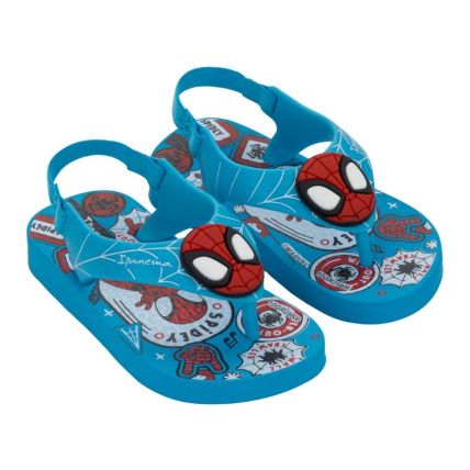 Sandalia Baby Ipanema Spidey - 27513 - Azul/azul/vermelho - Atacado