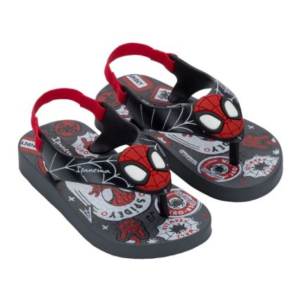 Sandalia Baby Ipanema Spidey - 27513 - Grafite/preto/vermelho - Atacado
