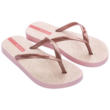 Chinelo Infantil Ipanema Glitter - 26622 - Rosa Claro/glitter - Atacado