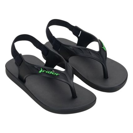 Chinelo Baby Rider Street - 11645 - Preto/preto - Atacado