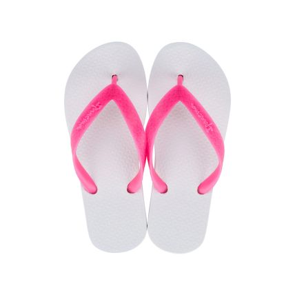 Chinelo Infantil Ipanema Classica - 05766 - Branco/rosa - Atacado