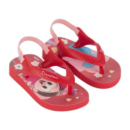 Chinelo Baby Ipanema Turma Da Monica - 26791 - Vermelho/Vermelho - Atacado