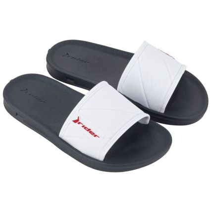 Chinelo Slide Infantil Rider Street - 11592 - Azul/branco/vermelho - Atacado