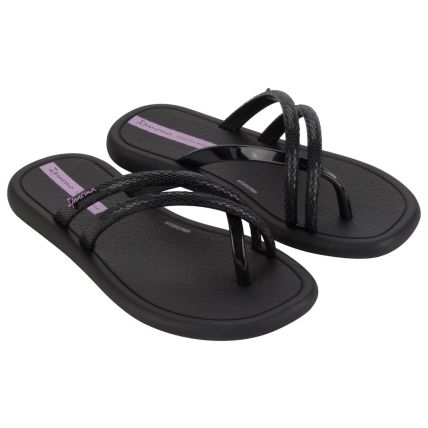 Rasteira Infantil Ipanema Meu Sol Mais - 27134 - Preto/Lilás - Atacado