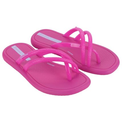 Rasteira Infantil Ipanema Meu Sol Mais - 27134 - Rosa Médio/ Azul - Atacado
