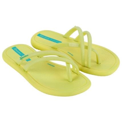 Rasteira Infantil Ipanema Meu Sol Mais - 27134 - Amarelo/Azul - Atacado