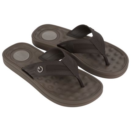 Chinelo Masculino Cartago Alabama - 11859 - Marrom/marrom (Ap392) - Atacado