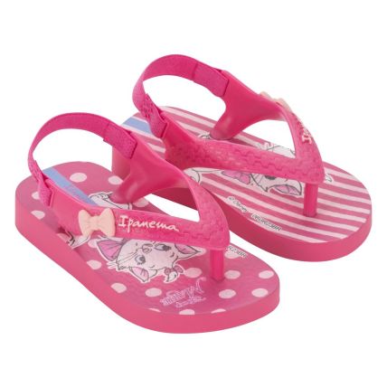 Chinelo Baby Ipanema Disney - 27065 - Rosa/rosa/branco - Atacado