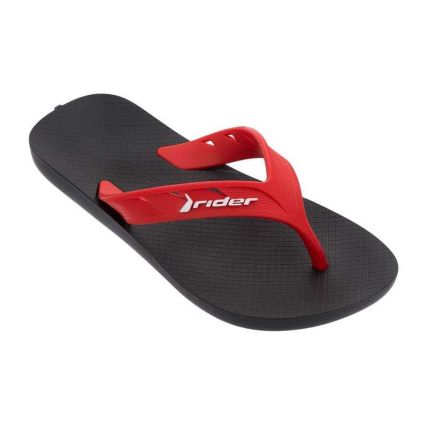 Chinelo Infantil Rider Street - 11579 - Preto/vermelho - Atacado