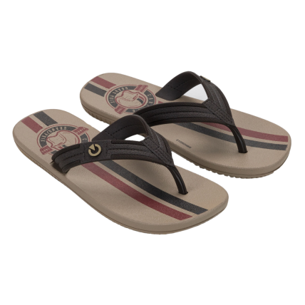 Chinelo Infantil Cartago Atlanta - 11841 - Bege/marrom/bordo - Atacado