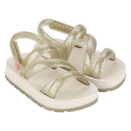 Sandalia Baby Zaxynina Glitter - 18963 - Dourado - Atacado