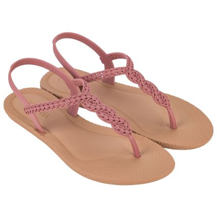 Sandalia Feminina Grendha Todo Dia Elegante - 18965 - Nude Blush - Atacado