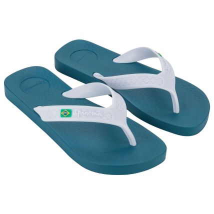 Chinelo Masculino Ipanema Brasil Casual - 27254 - Azul/branco - Atacado