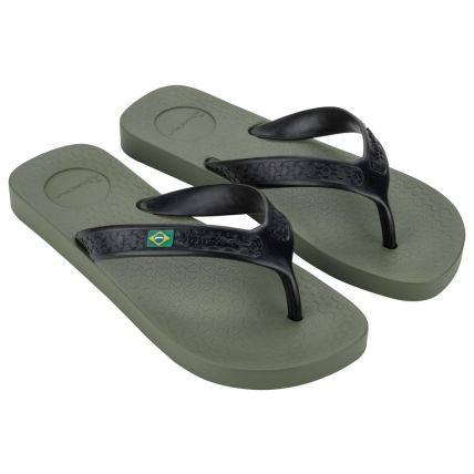 Chinelo Masculino Ipanema Brasil Casual - 27254 - Verde/preto - Atacado