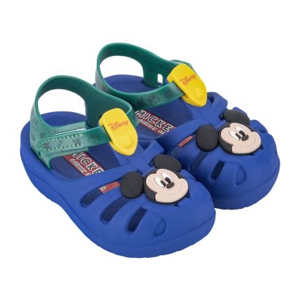 Sandalia Baby Disney Magic - 22303 - Azul/verde/amarelo (Az470) - Atacado